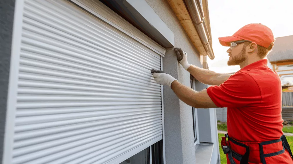 Remplacement volet PVC par un installateur