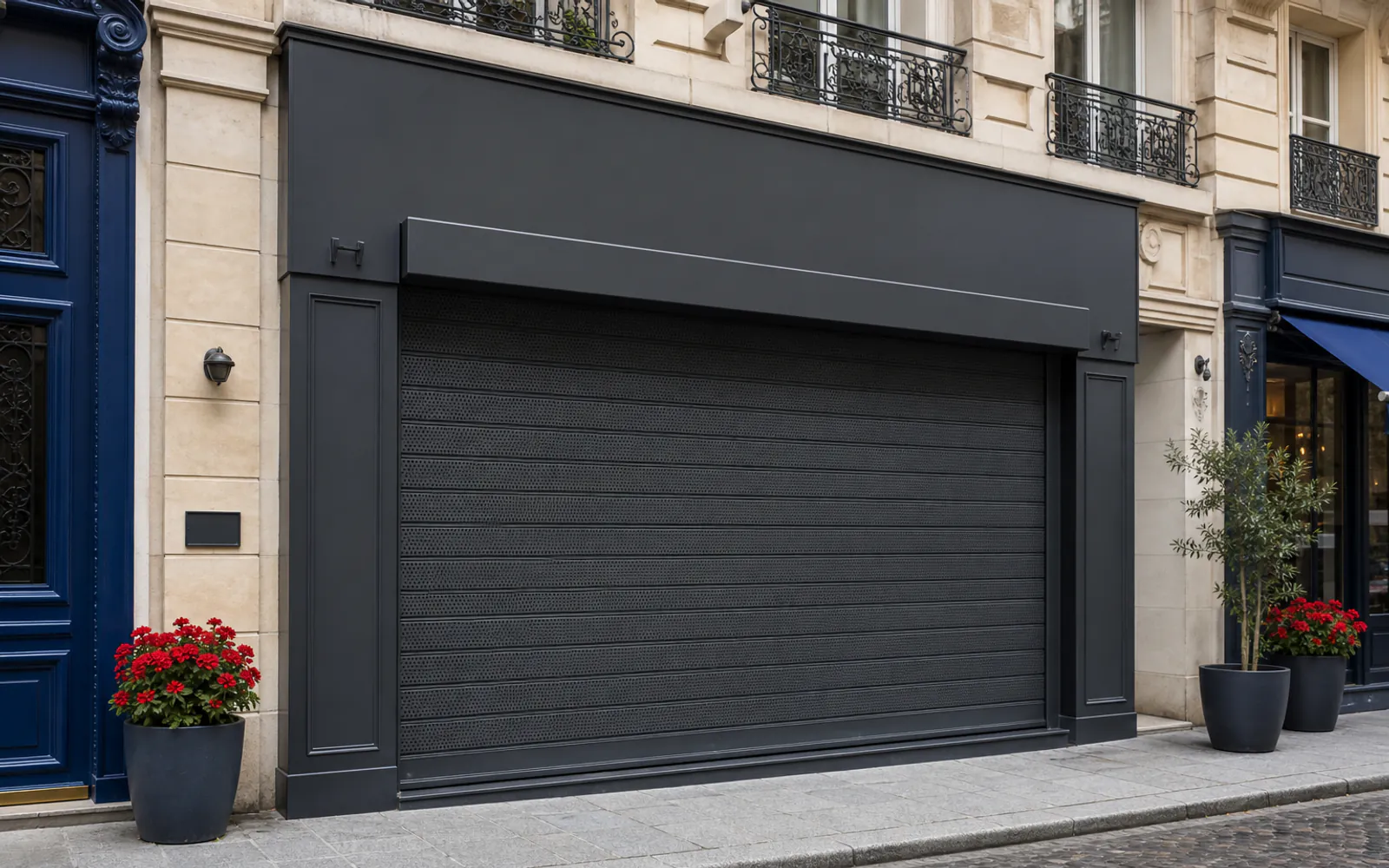 Rideau métallique de commerce à Paris pour installation remplacement et motorisation Abram’s